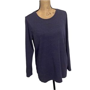 Eddie Bauer long sleeve jewel toned purple T-shirt. EUC.